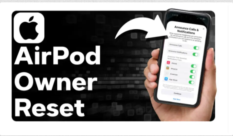 How to Reset Airpods Pro from Previous Owner