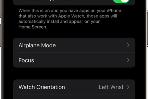 How to Connect Apple Watch to New Phone