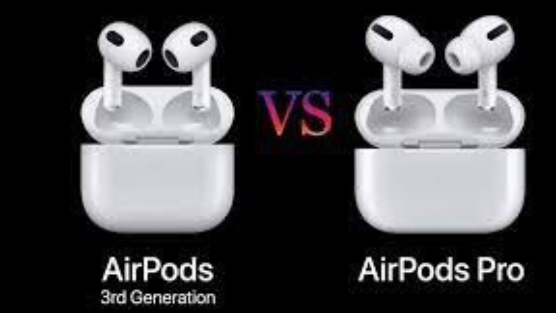 Apple Airpods Pro (2Nd Generation) Vs Apple Airpods (3Rd Generation) Specs